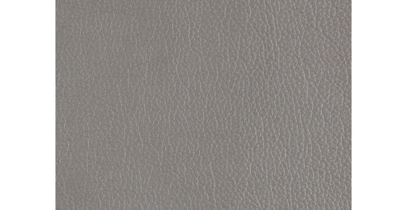 ECKSOFA in Echtleder Grau 193/328 cm - Schwarz/Grau, Design, Leder/Metall (193/328cm) - Dieter Knoll