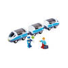 EISENBAHNZUBEHÖR - Blau/Weiß, Basics, Kunststoff/Metall (27,0/5,0/3,8cm) - Hape