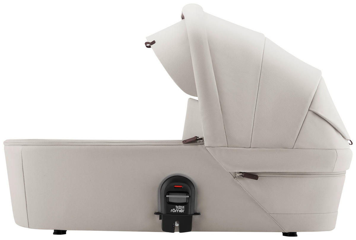 LIEGEWANNE - Creme, Basics, Textil/Metall (20/43/85,5cm) - Britax Römer