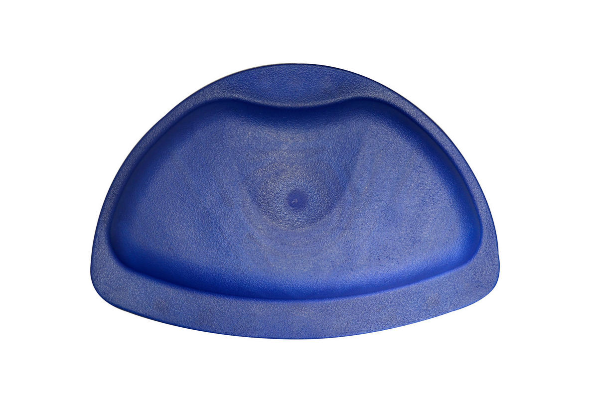 BADEWANNENKISSEN Kunststoff  - Blau, Basics, Kunststoff (30/20/3cm)