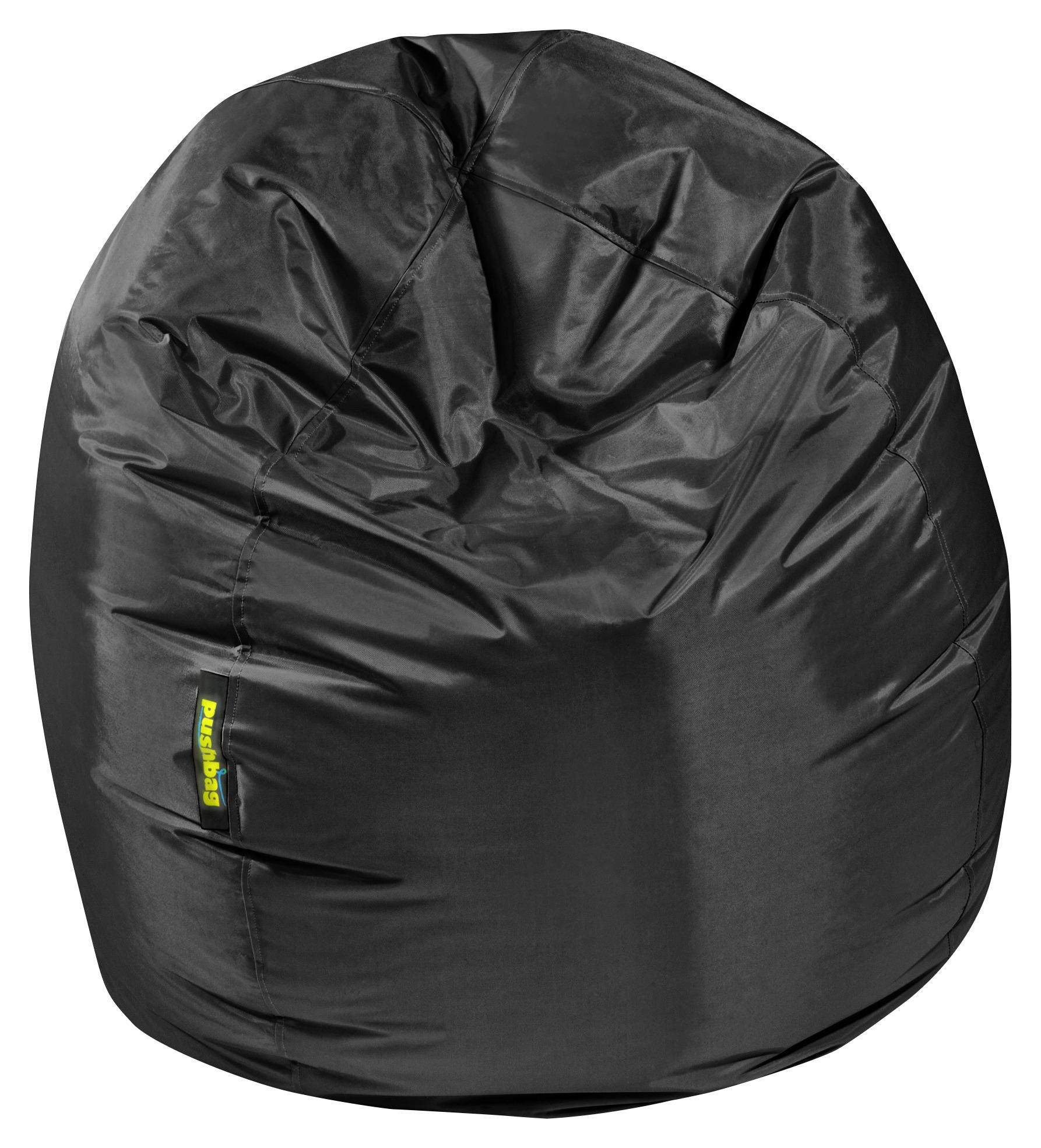 SITZSACK Uni - Schwarz, Basics, Kunststoff (70/90/70cm) - MID.YOU