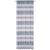 FERTIGVORHANG halbtransparent  - Blau, Design, Textil (140/255cm) - Novel