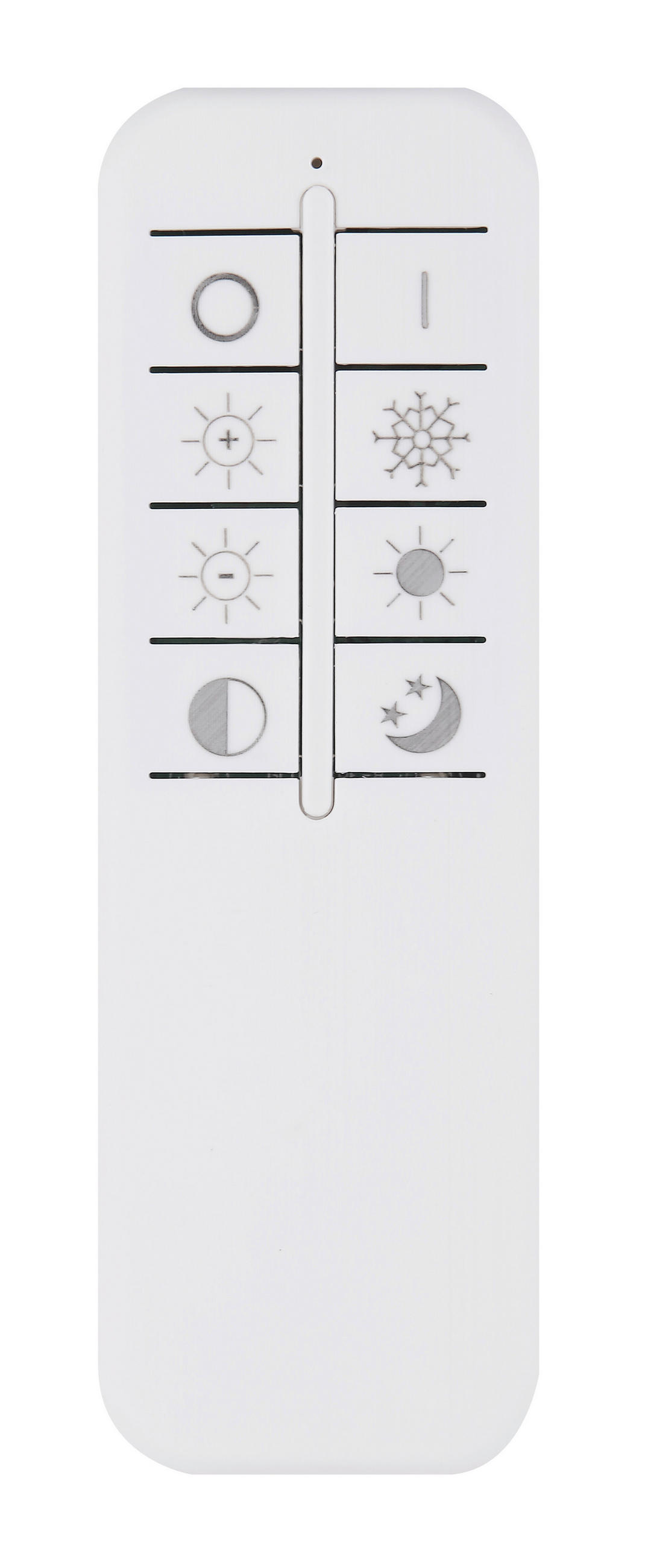 LED-DECKENLEUCHTE 107/80/15 cm   - Opal/Weiß, Design, Kunststoff/Metall (107/80/15cm)
