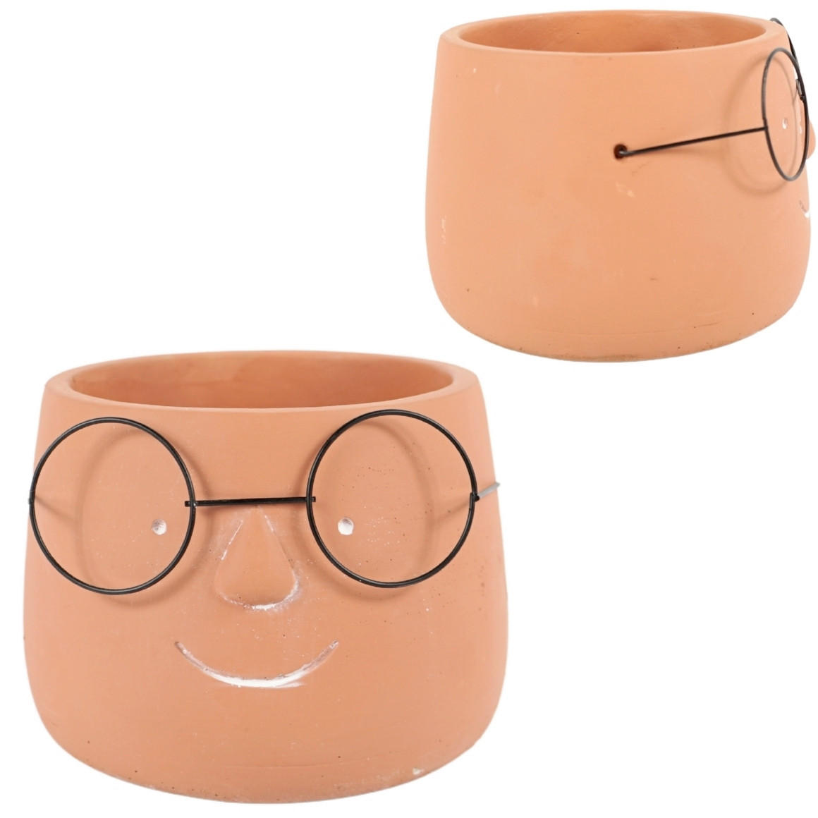 SAKSIJA ZA CVEĆE  kamen  - terakota, Osnovno, kamen (20.5/20.5/16cm)