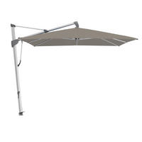 AMPELSCHIRM 300x300 cm  - Taupe/Silberfarben, MODERN, Textil/Metall (300/300cm) - Glatz