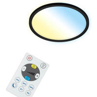 LED PANEL  - crna, Basics, plastika (29,3/2,5cm)