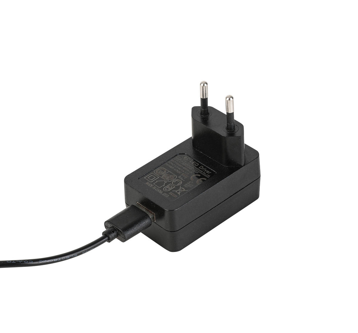 LED LAMPA SO ŠTIPCOM, dotykový stmievač, 42/11/12 cm - čierna, Basics, plast (42/11/12cm) - Boxxx