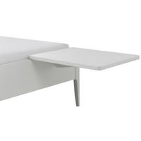 NACHTTISCH 48/9/38 cm  - Buchefarben/Weiß, Design, Holzwerkstoff (48/9/38cm) - Hasena