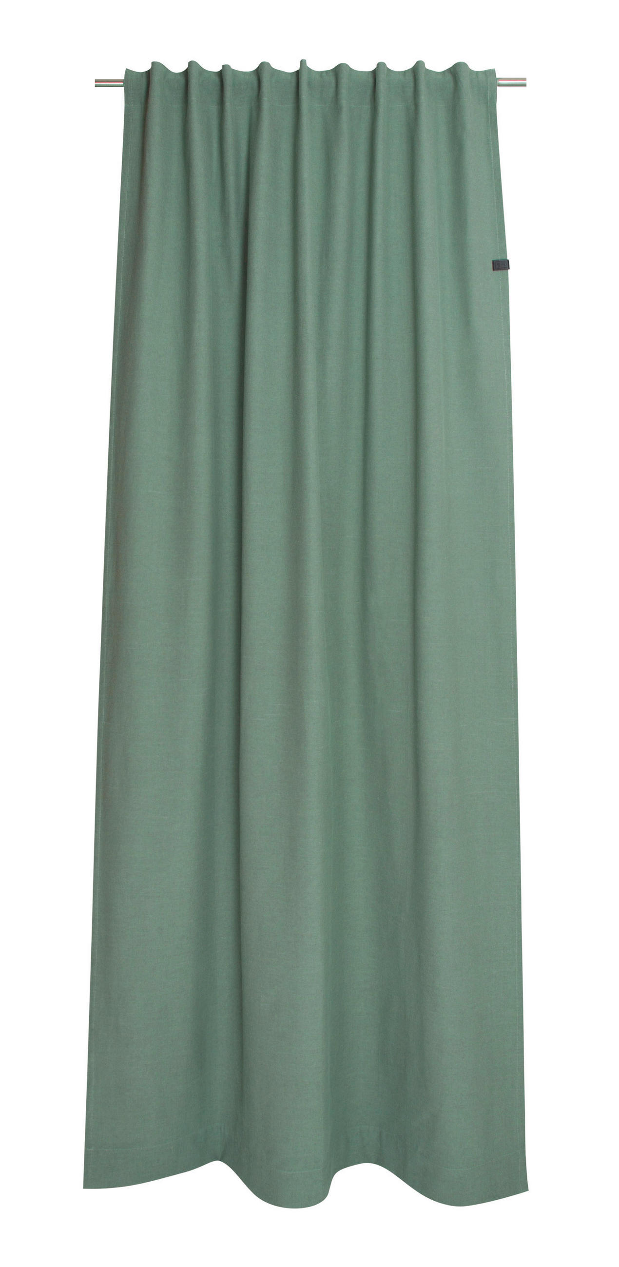 FERTIGVORHANG SW-Solo blickdicht 130/250 cm   - Salbeigrün, Basics, Textil (130/250cm) - Schöner Wohnen