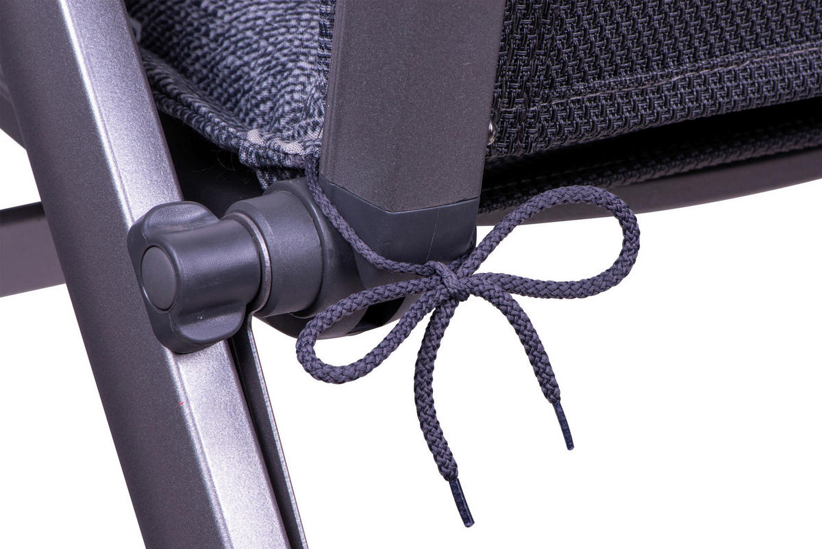 SEDEŽNA BLAZINA - antracit, Konvencionalno, tekstil (50/6/120cm)