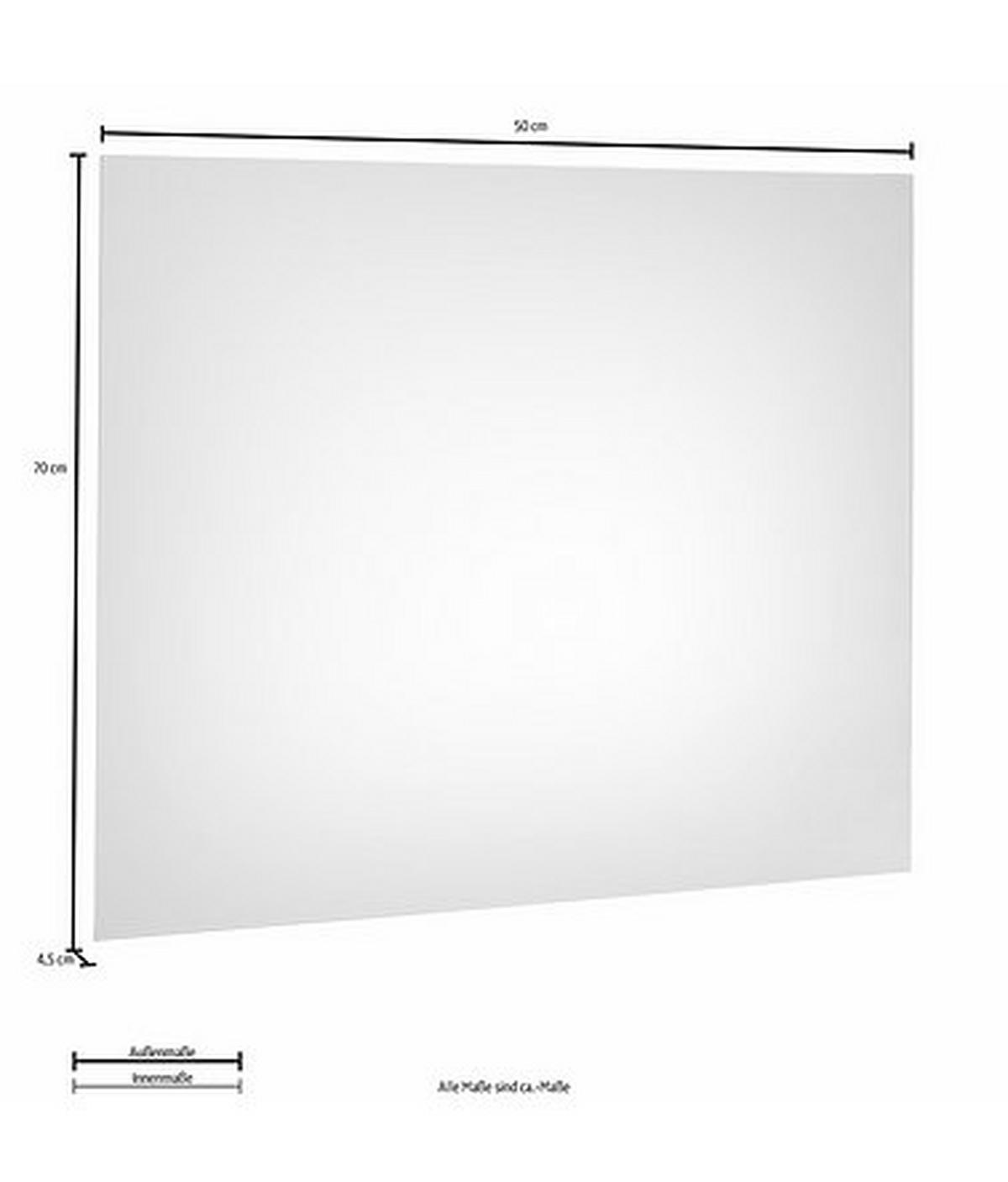 WANDSPIEGEL 50/70/5 cm  - KONVENTIONELL, Glas (50/70/5cm)