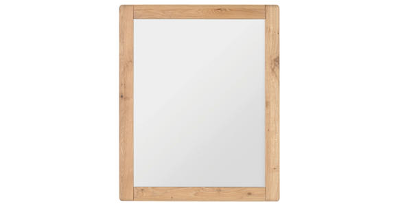 SPIEGEL 65/80/2 cm  - Eiche Bianco, Natur, Glas/Holz (65/80/2cm) - Linea Natura
