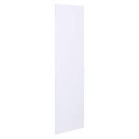 DVERE, biela s vysokým leskom, 45,3/151,5/1,8 cm - biela s vysokým leskom, Konventionell, kompozitné drevo (45,3/151,5/1,8cm) - Hom`in