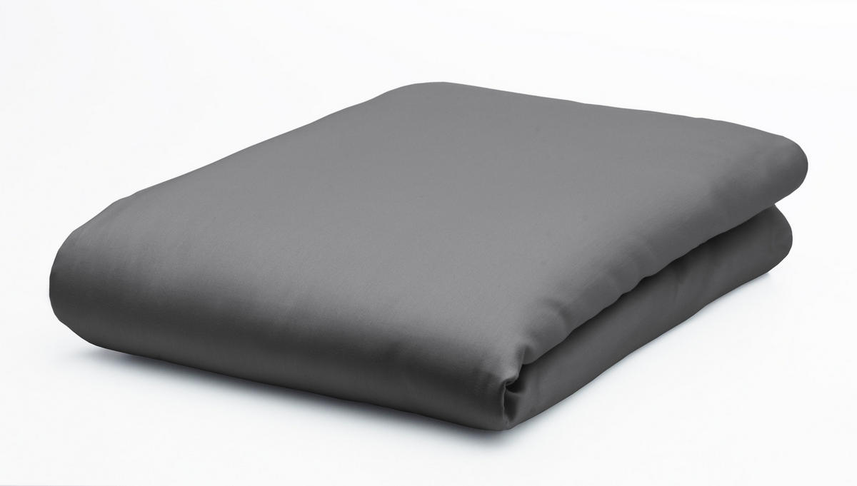 ELASTICKÉ PROSTĚRADLO, žerzej, šedá, 100/200 cm - šedá, Basics, textil (100/200cm) - Fleuresse