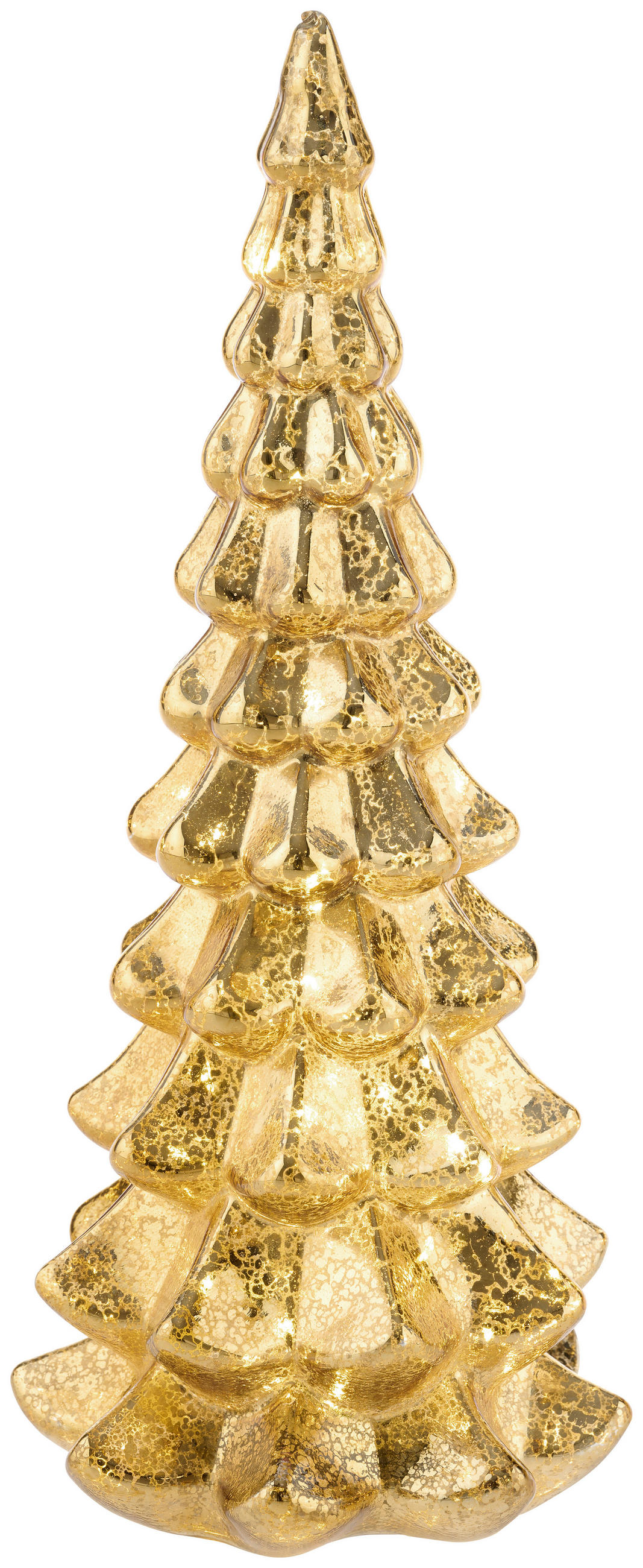 LED-DEKORATIONSLAMPA 15,00/15,00/33,00 cm   - guldfärgad, Lifestyle, glas (15,00/15,00/33,00cm)