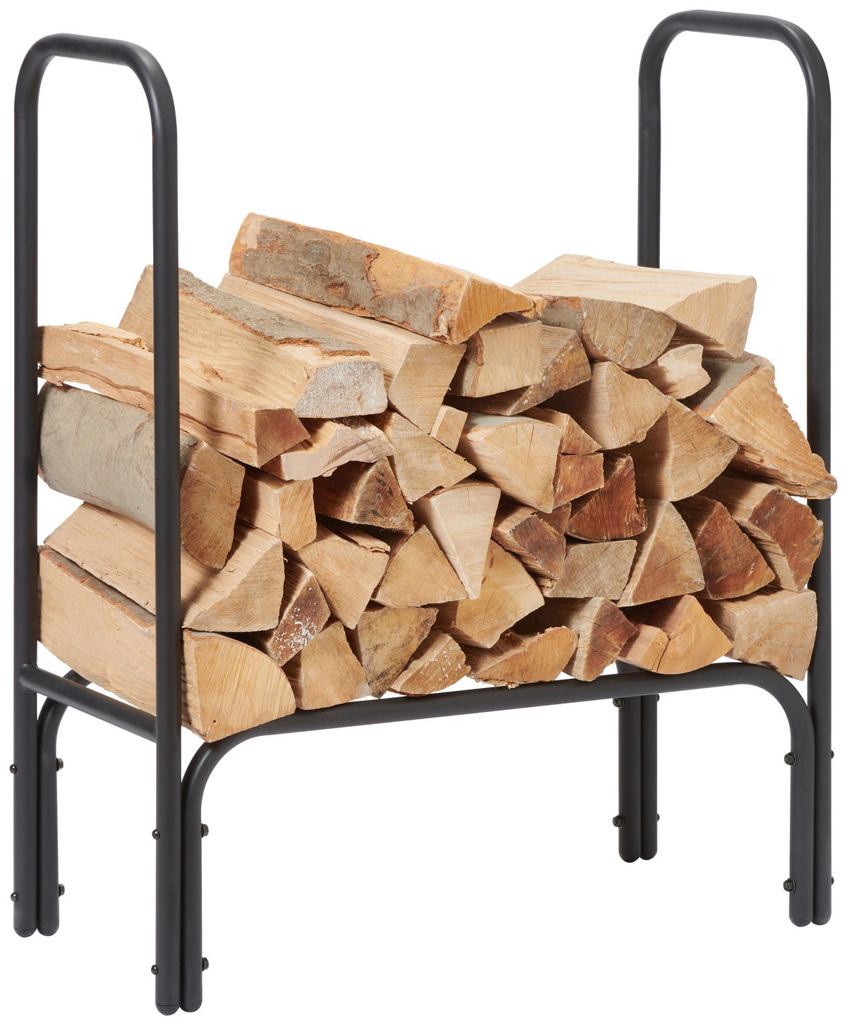 VEDKORG 71/84/30 cm  metall  - svart, Basics, metall (71/84/30cm) - Ambia Home