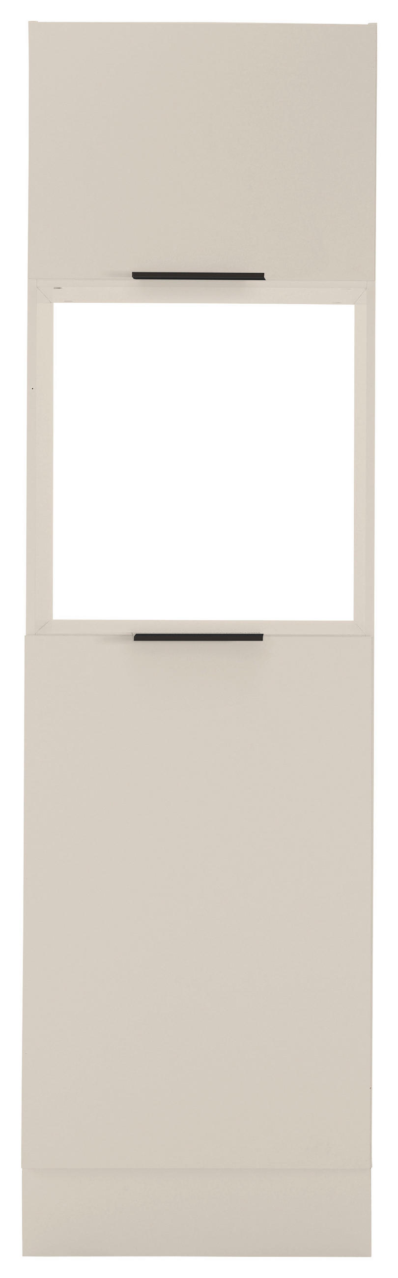 GERÄTEUMBAUSCHRANK 60/211/57 cm  in Kaschmir  - Kaschmir/Schwarz, Basics, Holzwerkstoff/Metall (60/211/57cm) - Carryhome