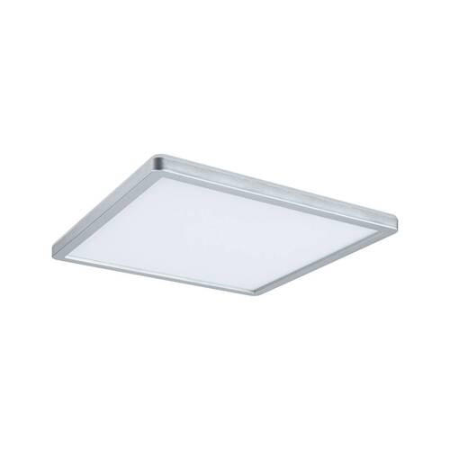 LED-PANEEL 29,3/29,3/2,8 cm  - Chromfarben, Basics, Kunststoff (29,3/29,3/2,8cm) - Paulmann
