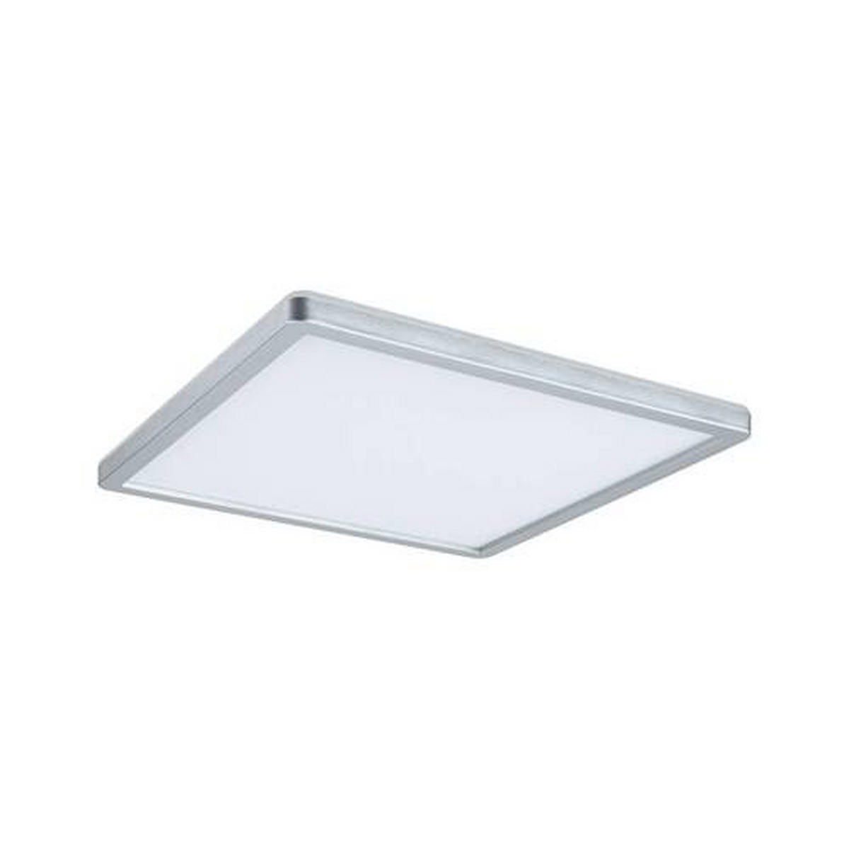 LED-PANEEL 29,3/29,3/2,8 cm  - Chromfarben, Basics, Kunststoff (29,3/29,3/2,8cm) - Paulmann