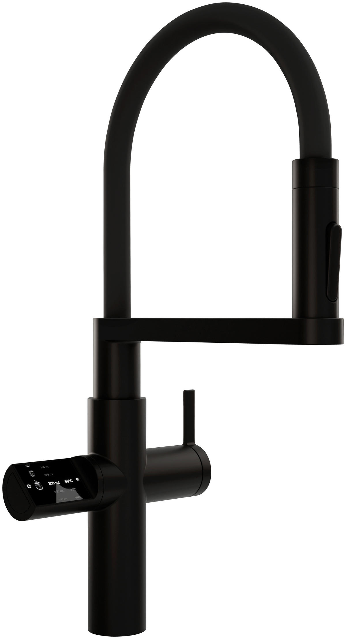 KÜCHENARMATUR  - Schwarz, Basics, Kunststoff/Metall (20/43,9/51,60cm)