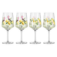 SPRITZERGLAS 544 ml 4-teilig  - Gelb/Rosa, Trend, Glas (9,3/22,5/9,3cm) - Ritzenhoff