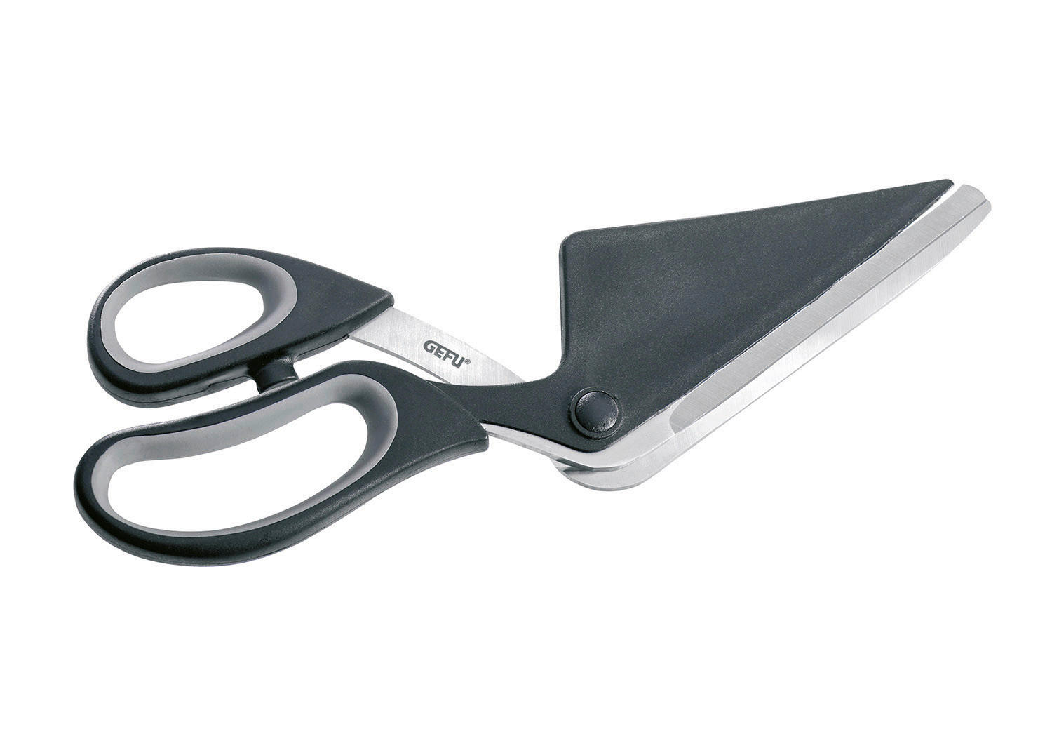 PIZZASCHNEIDER  - Anthrazit/Grau, Basics, Kunststoff/Metall (27,2/8,2/1,6cm) - Gefu