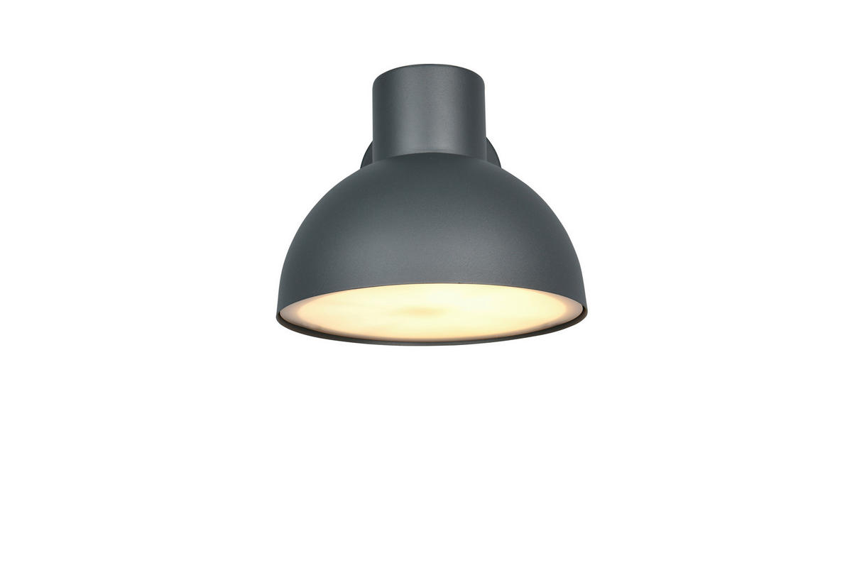 AUSSENWANDLEUCHTE - Weiss/Anthrazit, Konventionell, Kunststoff/Metall (18,5/20/24cm) - Trio Leuchten