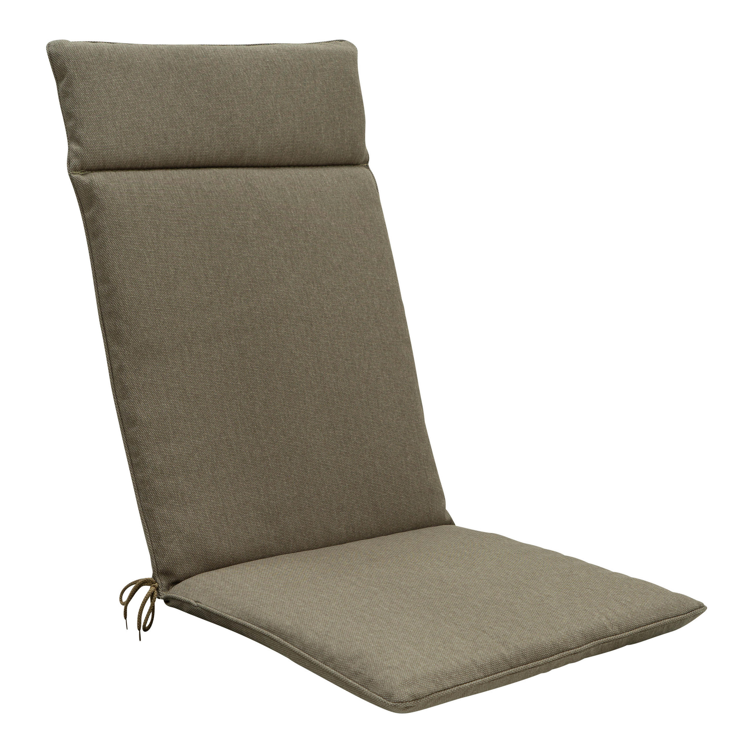 SESSELAUFLAGE in Taupe  - Taupe, Basics, Textil (50/4/120cm)