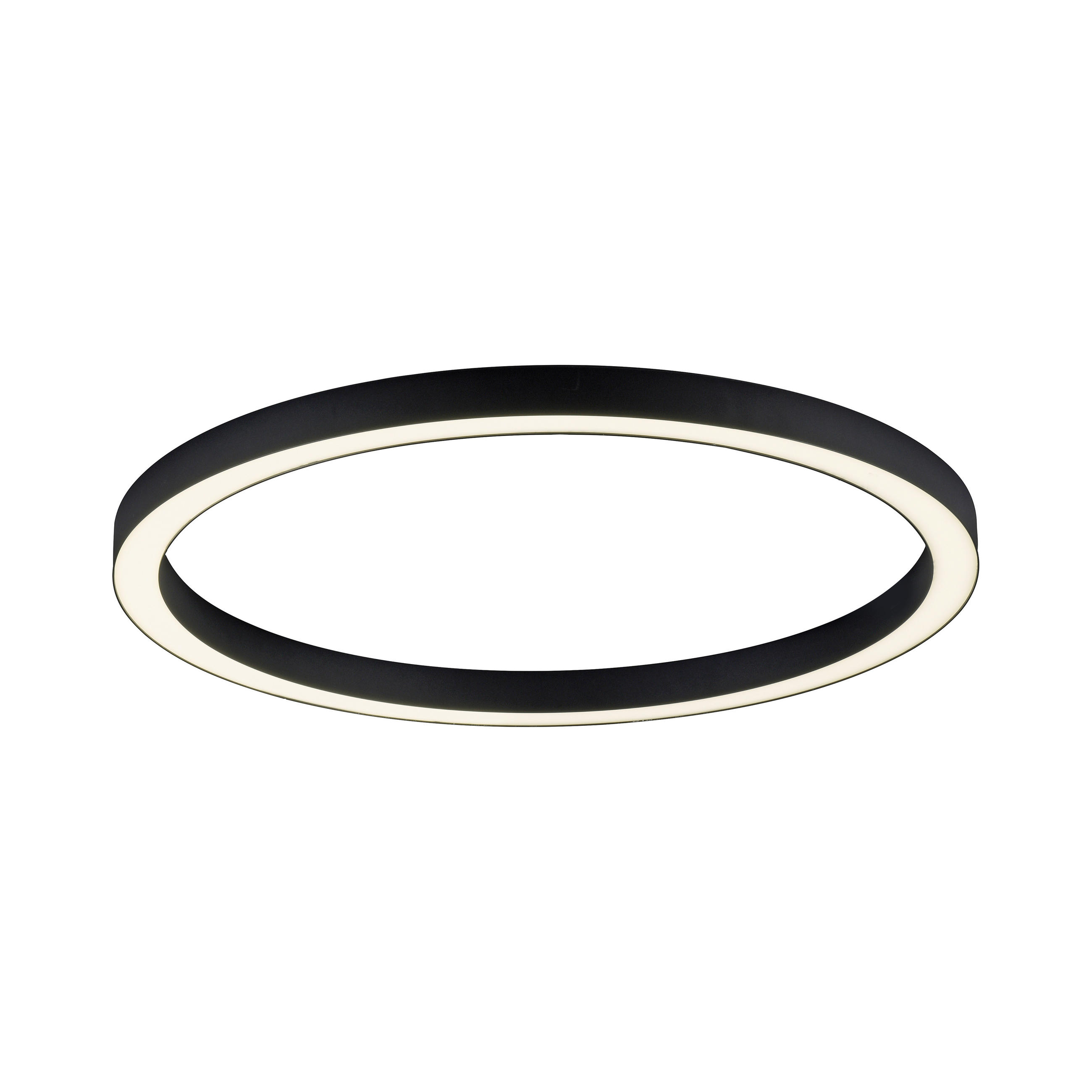 LED-DECKENLEUCHTE 70/70 cm   - Anthrazit, Basics, Kunststoff/Metall (70/70cm) - Neuhaus PURE
