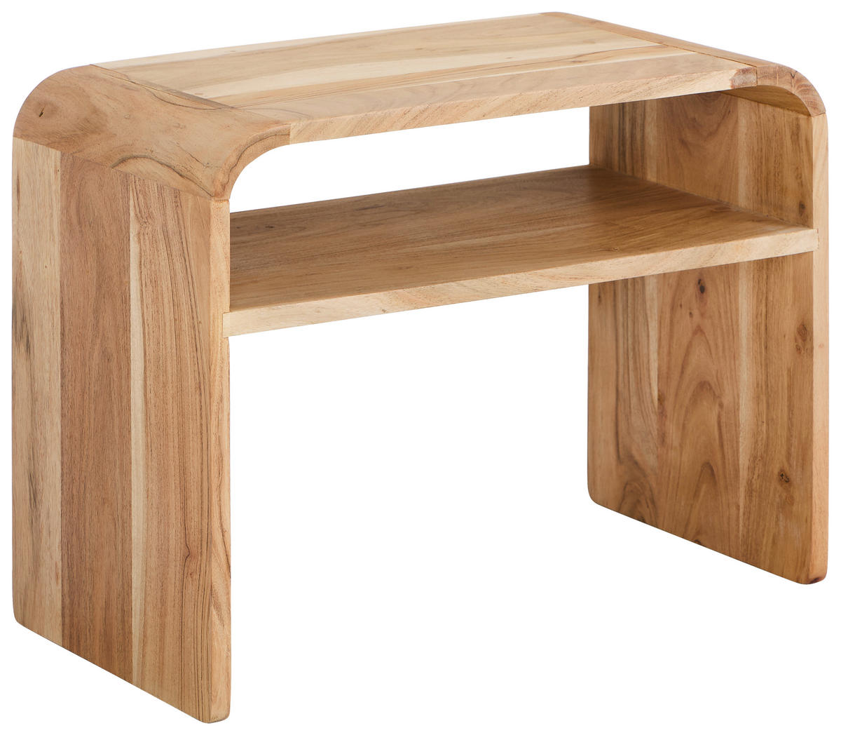 BEISTELLTISCH 40/30/55 cm Akazie massiv Akaziefarben rechteckig  - Akaziefarben, LIFESTYLE, Holz (40/30/55cm) - Landscape