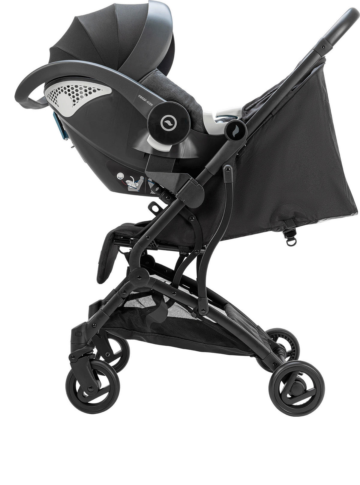 BUGGY Vegas Silbergrau 2020  - Grau, Basics, Textil/Metall (48/100/83cm) - Osann