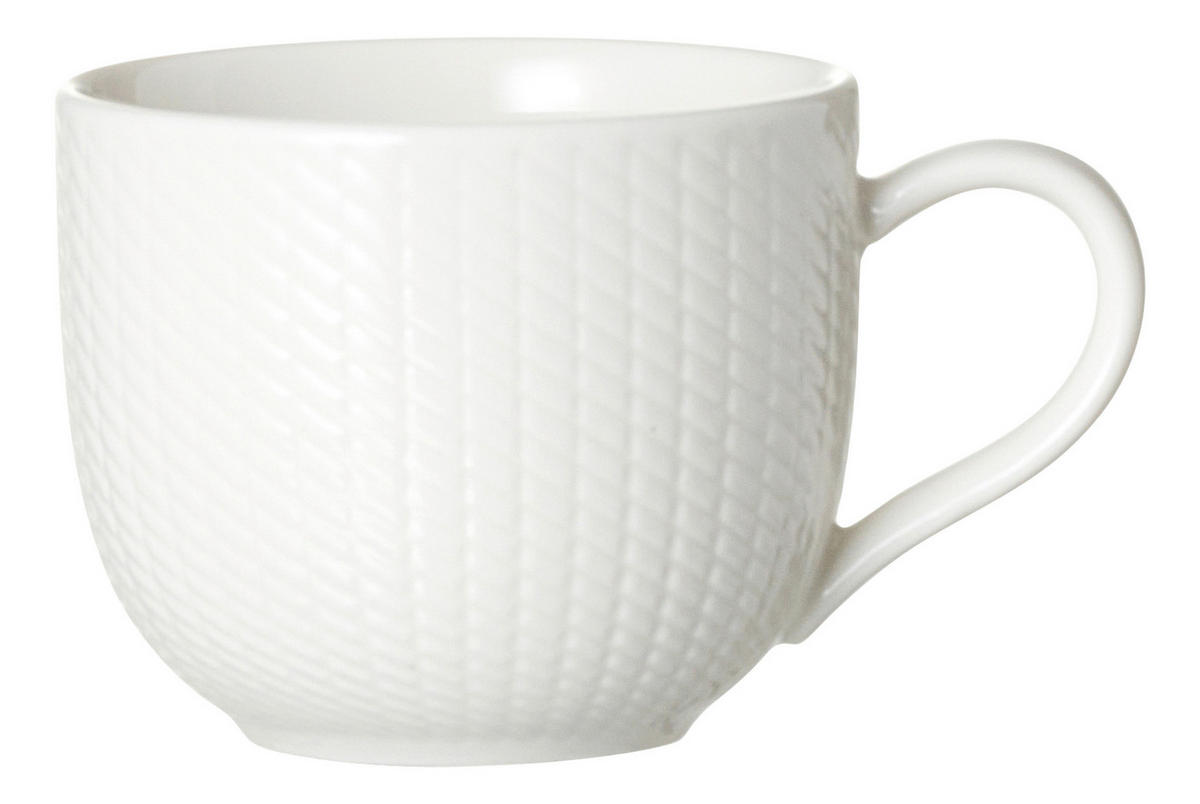 KAFFEETASSE   220 ml  - Weiß, Basics, Keramik (0,220l) - Ritzenhoff Breker