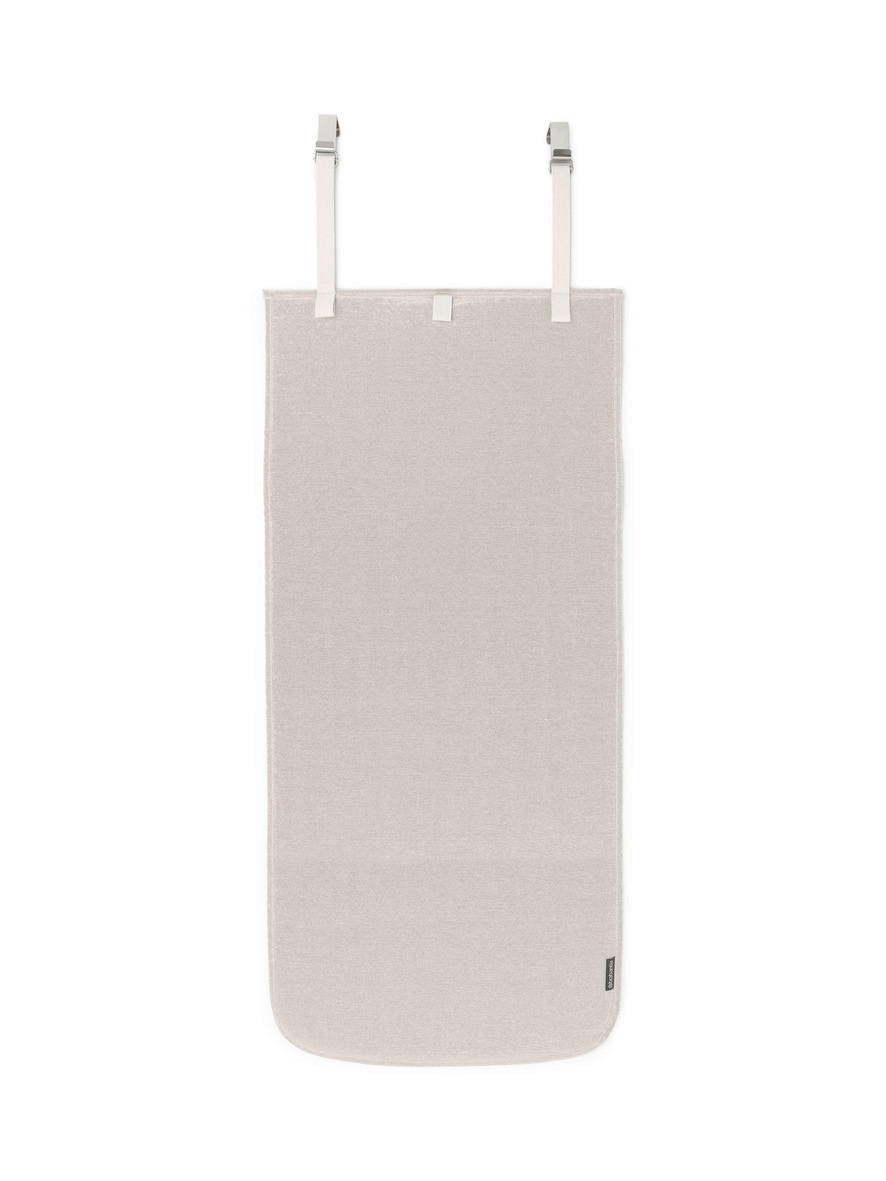TÜR-DAMPFDECKE - Grau, Basics, Textil/Metall (50/110/0,8cm) - Brabantia