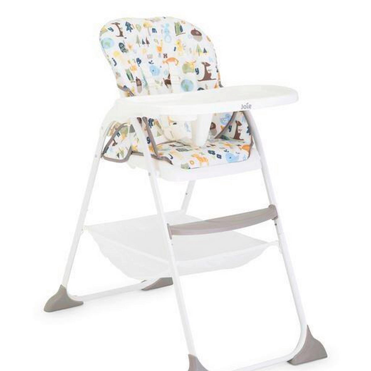 DETSKÁ JEDÁLENSKÁ STOLIČKA, viacfarebná, biela - viacfarebná/biela, Basics (52/105/88cm) - Joie