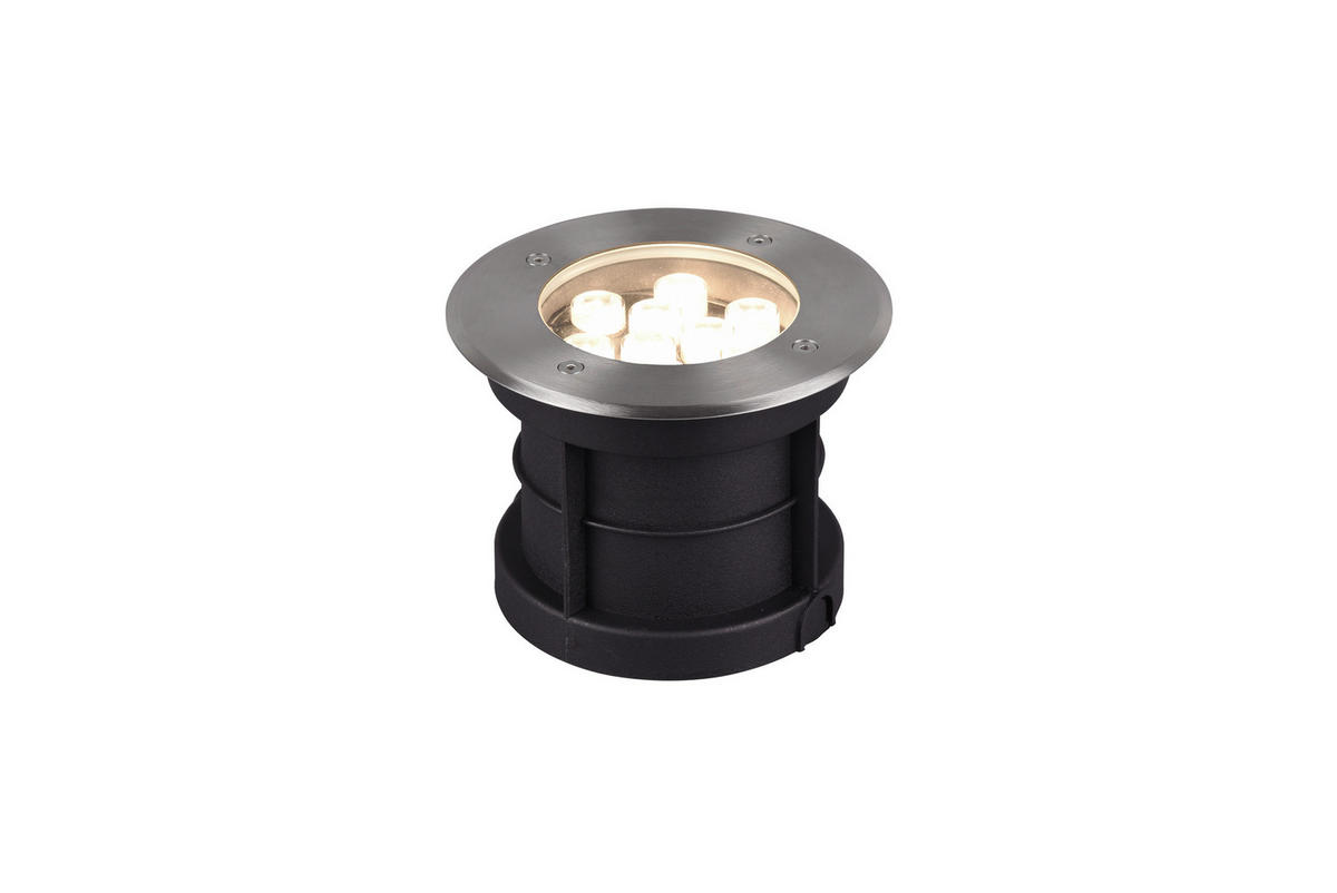 LED-AUßENLEUCHTE 16/12 cm   - Nickelfarben, Basics, Metall (16/12cm) - Trio Leuchten