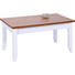 COUCHTISCH Kiefer massiv Braun, Weiß - Braun/Weiß, LIFESTYLE, Holz (90/55/45cm) - Carryhome COUCHTISCH Kiefer massiv Braun, Weiß - Braun/Weiß, LIFESTYLE, Holz (90/55/45cm) - Carryhome