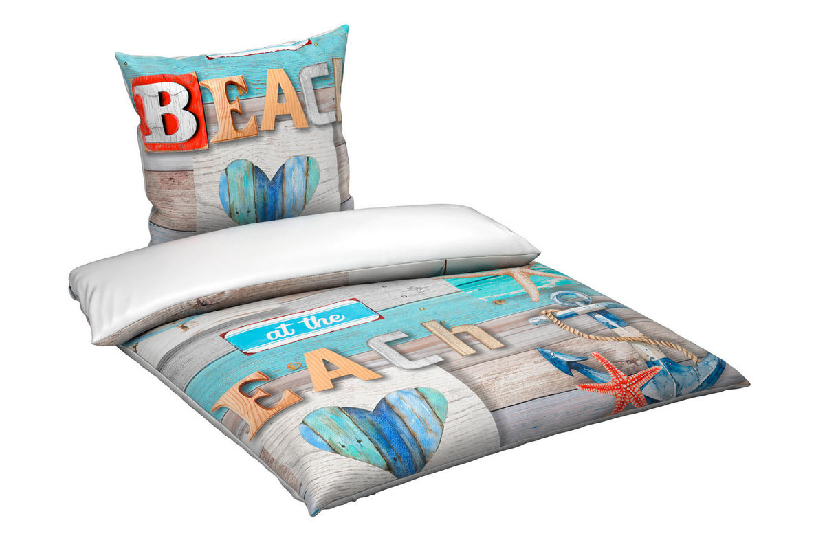 WENDEBETTWÄSCHE Satin 200/200 cm  - Multicolor, Textil (200/200cm) - Esposa