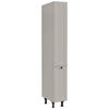 APOTHEKERSCHRANK 30/216,6/58 cm  in Grau  - Schwarz/Grau, MODERN, Holzwerkstoff/Metall (30/216,6/58cm) - Nobilia