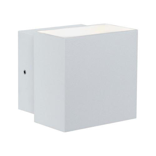 LED-WANDLEUCHTE   - Weiß, Basics, Metall (10/9,3/10cm) - Paulmann