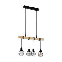 LUSTRĂ 70/20/110 cm  - Basics, lemn/metal (70/20/110cm)