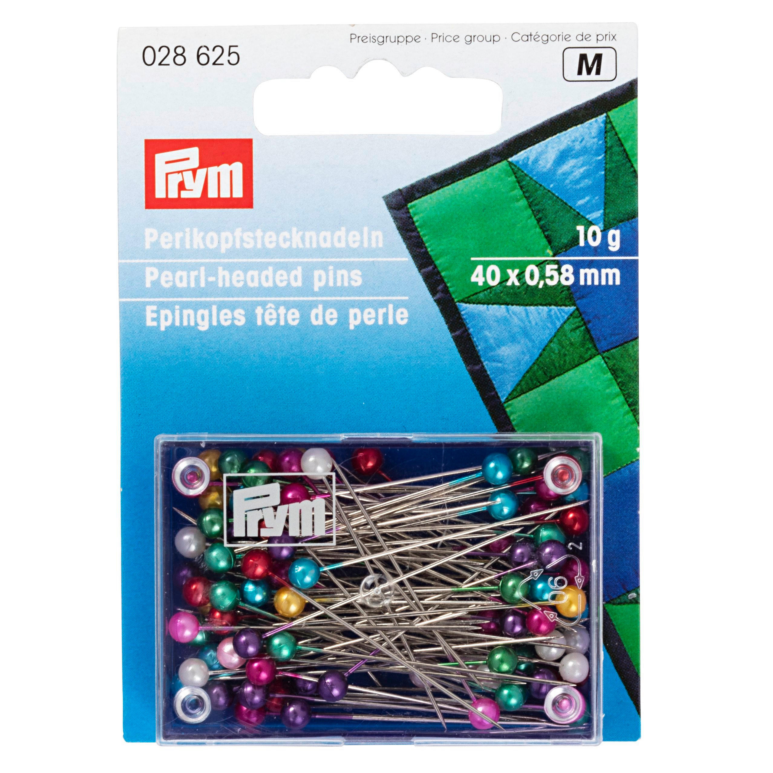STECKNADELN - Multicolor, Basics, Kunststoff/Metall (6.7/9.3/1.5cm)