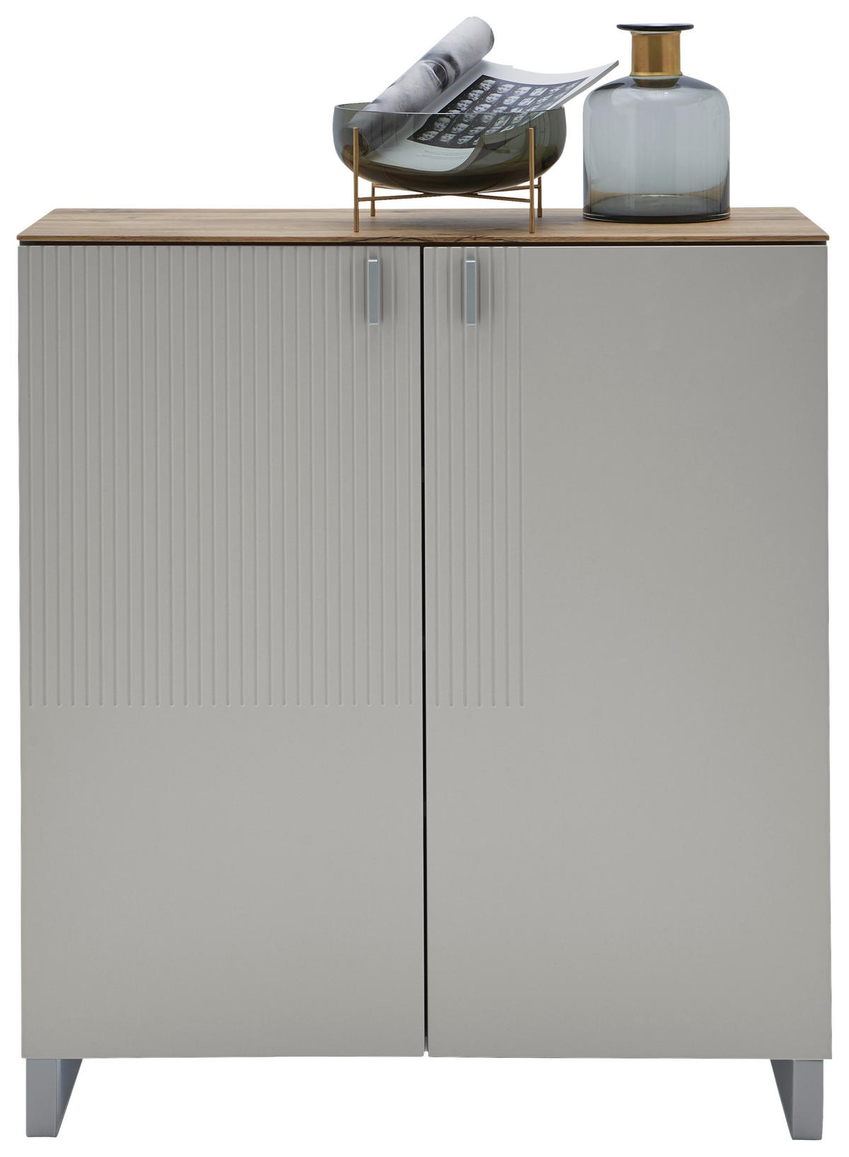 GARDEROBE 5-teilig  in 260/192/36 cm  - Sandfarben/Eichefarben, Design, Holz/Holzwerkstoff (260/192/36cm) - Dieter Knoll