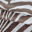 FELLTEPPICH 150/200 cm Etosha  - Braun/Weiß, Design, Leder/Textil (150/200cm) - Novel