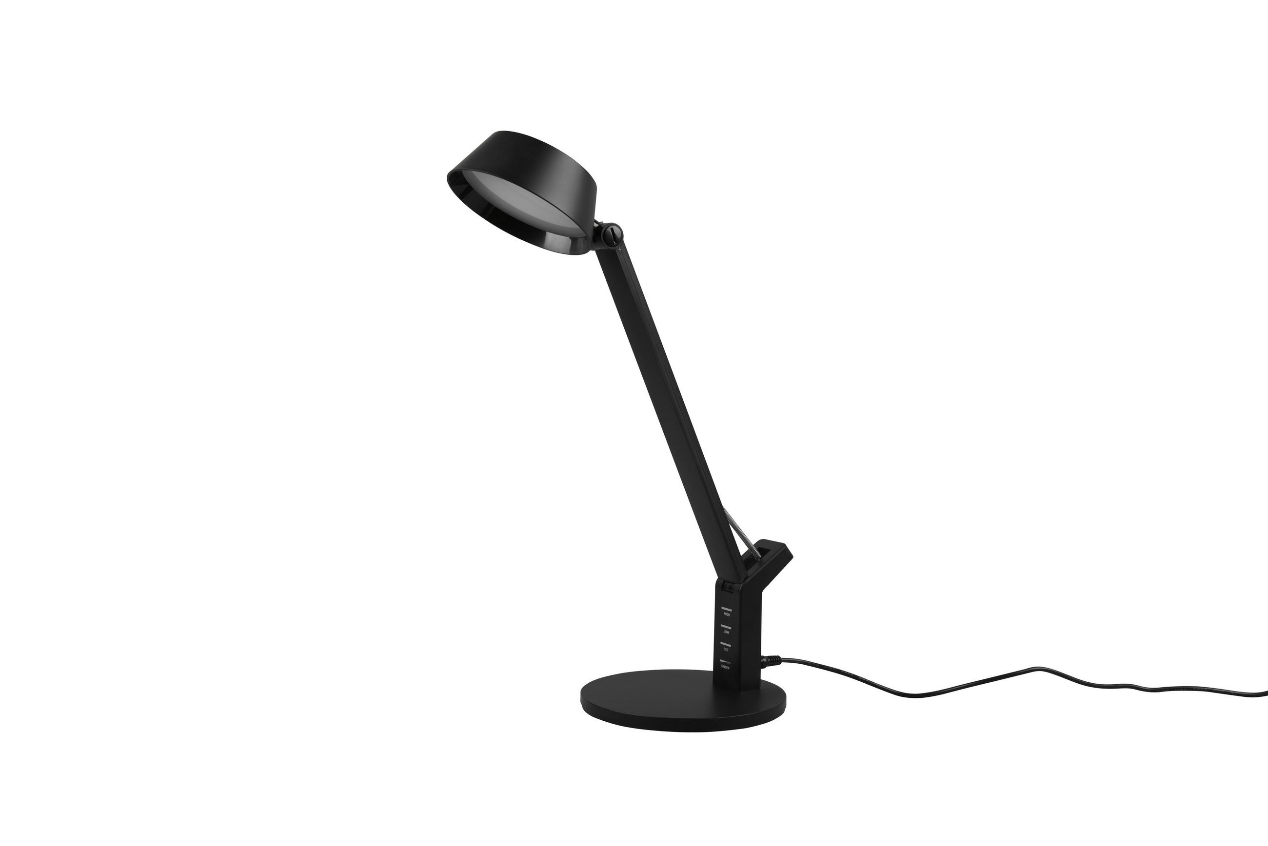 LED-SCHREIBTISCHLEUCHTE   - Schwarz, Basics, Kunststoff (40,4/17,1/30,5cm) - Trio Leuchten