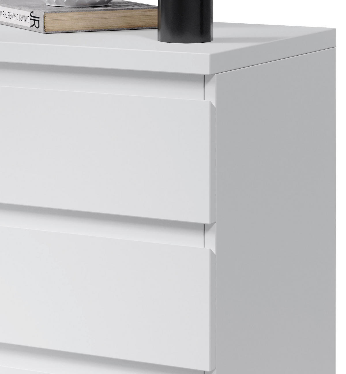 NOĆNI STOČIĆ bela  - bela, Osnovno (45/61,4/38cm) - Carryhome