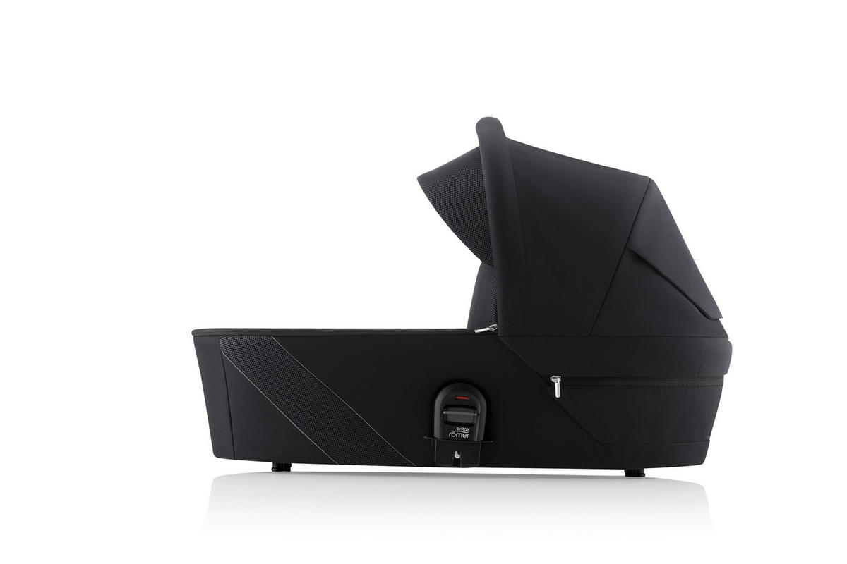 LIEGEWANNE Smile 5Z  - Schwarz, Basics, Textil/Metall (43/20/85,5cm) - Britax Römer