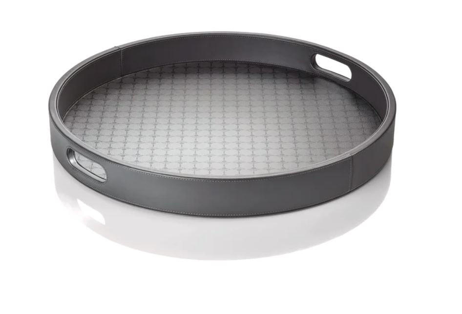 DEKOTABLETT     - Anthrazit/Schwarz, Design, Kunststoff (46,5/46,5/7,5cm) - Joop!