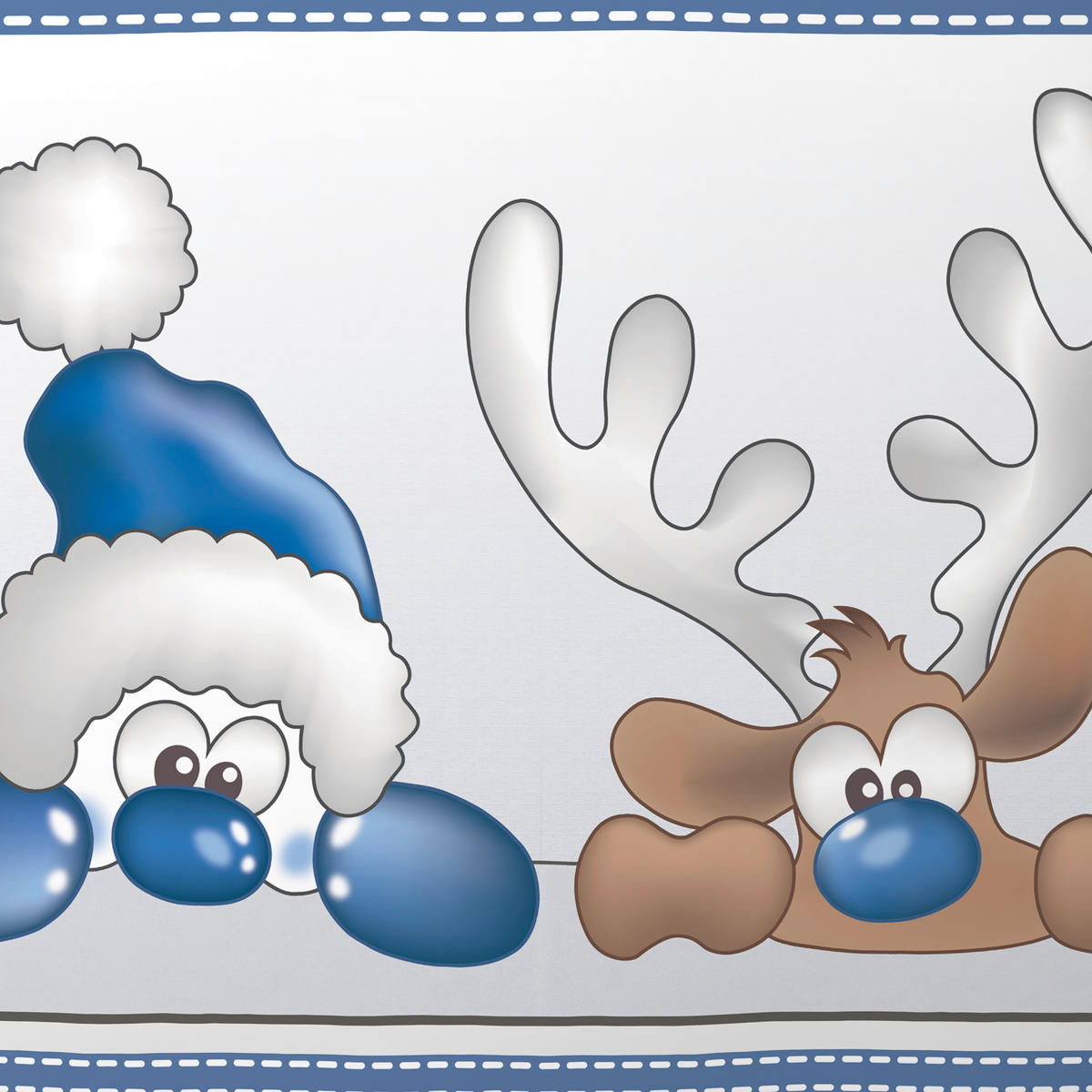 BETTWÄSCHE Flanell 135/200 cm  - Blau/Grau, Textil (135/200cm) - Esposa