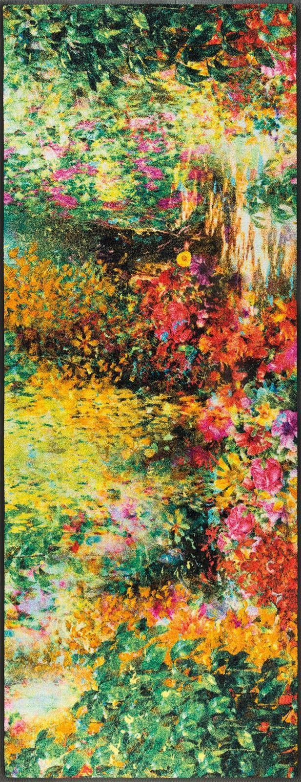 wash+dry Läufer Primavera Mehrfarbig 75x190 cm