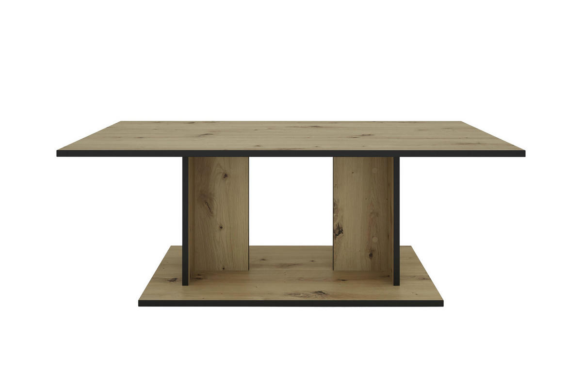 COUCHTISCH rechteckig Eiche Artisan einfacher Aufbau  - Eiche Artisan, MODERN, Holzwerkstoff (110/60/40cm) - MID.YOU